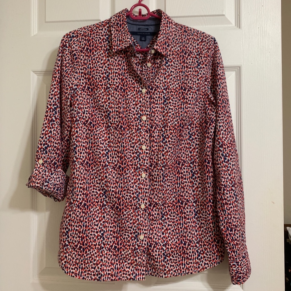 Tommy Hilfiger Roll Tab Button Down Shirt